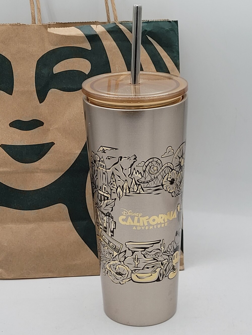 Starbucks And California Adventure Colaboration Venti 24- Ounce